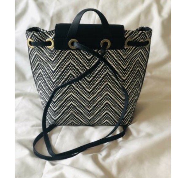 NWT Michael Kors Junie Md Flap Woven Leather - Picture 7 of 8